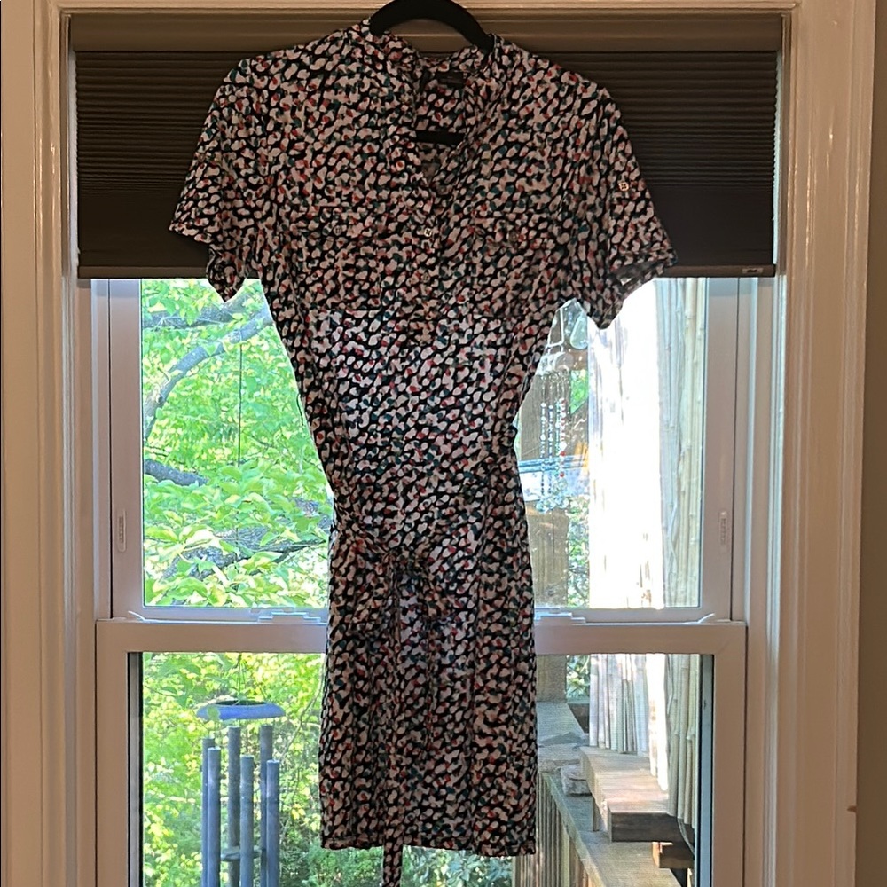 Stylish Women's Dress with Heart Pattern